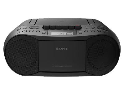sony cd cassette boom box with radio cfds70blk radio records charts