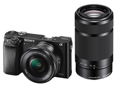 SONY α6000 E-MOUNT CAMERA WITH APS-C SENSOR - ILCE6000Y/B