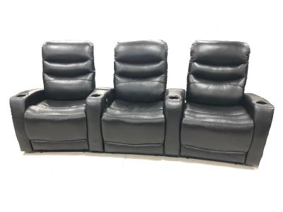 Prime Mounts Electric Recliner For 3 Seater Black- HS1-B-3S