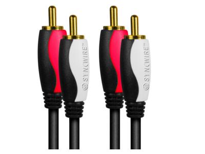 Provo SyncWire 2x RCA Male to 2x RCA Male Audio Cable - 1m  SW-STMM-1M