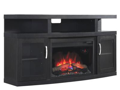 ClassicFlame Cantilever TV Stand with Electric Fireplace - 26MM5508-NB04