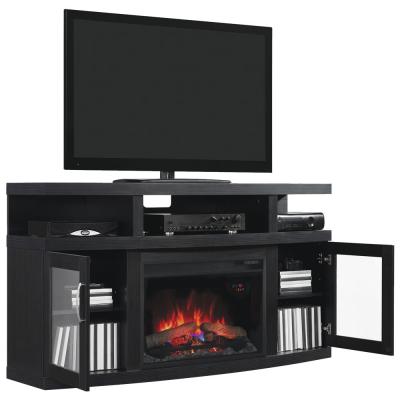ClassicFlame Cantilever TV Stand with Electric Fireplace - 26MM5508-NB04