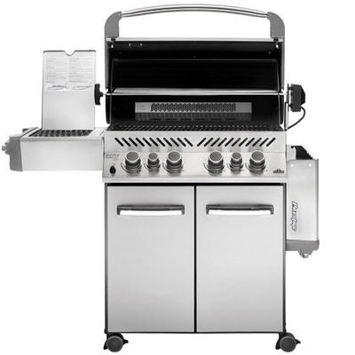 Napoleon Prestige 500 With Infrared Side And Rear Burners P500RSIBNSS-1