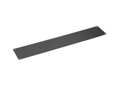 Sanus 2U Aluminum Blanking Panel Fits All Component Series AV Racks - CAABP2-B1