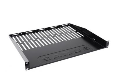 Sanus 1U Vented Shelf Fits all Component Series AV Racks - CASH21-B1