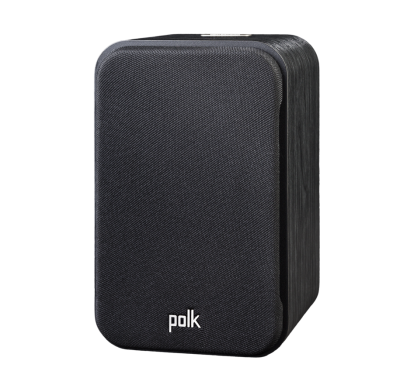 Polk Audio HiFi Home Theater Compact Satellite Surround Speaker - S10 Black Walnut