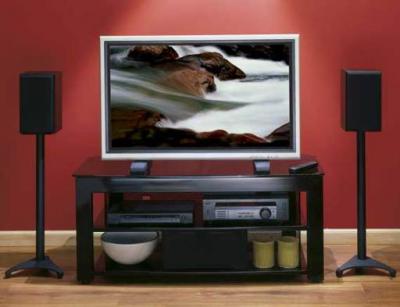 Sanus Steel Series Widescreen TV/AV Stand - SFV49b