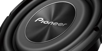 Pioneer Shallow-Mount Subwoofer with 1,200 Watts Max. Power - TS-A2500LS4