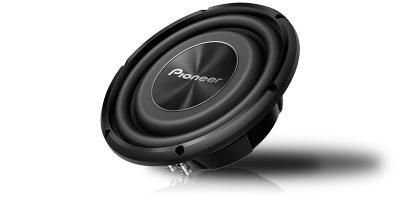 Pioneer Shallow-Mount Subwoofer with 1,200 Watts Max. Power - TS-A2500LS4