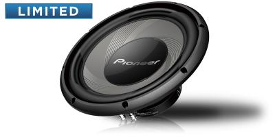 Pioneer Subwoofer with IMPP Cone with 1400 Watts Max. power - TS-A120S4E