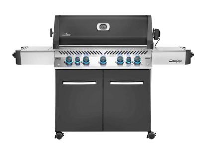 75" Napoleon Prestige 665 Infrared Side and Rear Burners, Natural Gas Grill - P665RSIBNCH