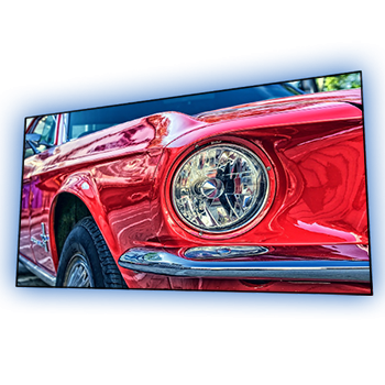 EluneVision 120" 16:9 Aurora NanoEdge Reference 4K Fixed-Frame Screen - EV-ZL-120-1.0