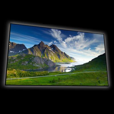 EluneVision 100'' 16:9 Reference 4K Audioweave Slim Fixed Frame - EV-SAW-100-1.15