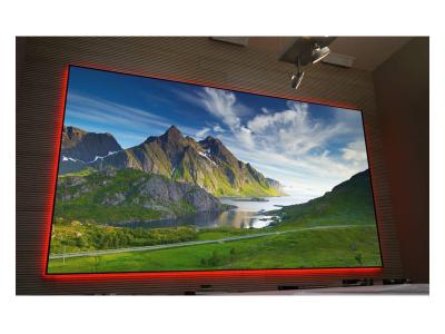 EluneVision 100" 16:9 Aurora NanoEdge AudioWeave 4K Frame - EV-ZAWL-100-1.15