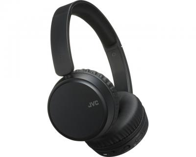 JVC On-ear Lightweight Wireless Headphones with Noise Cancelling - HA-S65BN-B