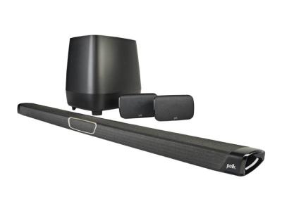 Polk Audio Maximum Performance True 5.1 Home Theater Sound Bar And Wireless Rear Surround Sound System - MagniFi MAX SR System