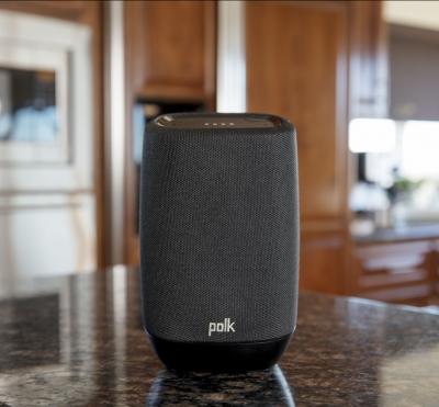 Polk Audio Smart Speaker With  Built-In the Google Assistant - Polk ASSIST Black