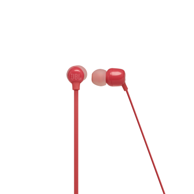 JBL TUNE 115BT Wireless In-Ear Headphones In Coral Orange - JBLT115BTCORAM