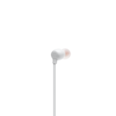 JBL TUNE 115BT Wireless In-Ear Headphones In White - JBLT115BTWHTAM