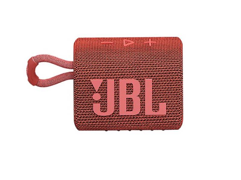 JBL Go 3 Portable Bluetooth Speaker in Red - JBLGO3REDAM ...