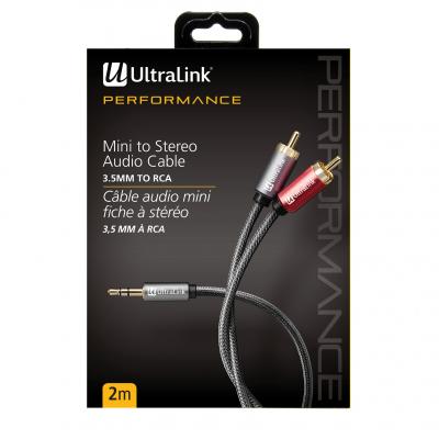 Ultralink  2m Audio Cable 3.5 to Rca - ULP2MP32