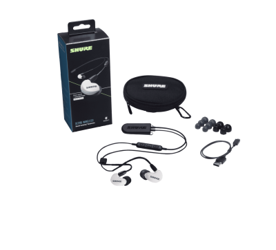 Shure Sound Isolating Earphones with 5.0 Bluetooth Special Edition - SE215SPE-W+BT2