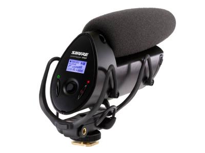 Shure LensHopper Camera Mount Condenser Microphone with Integrated Flash Recording - VP83F