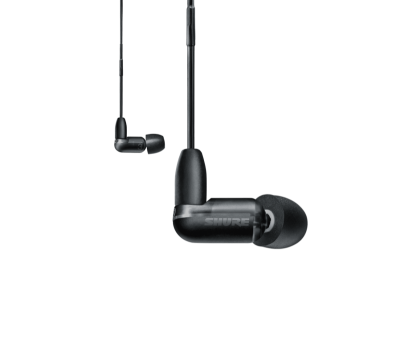 Shure  AONIC 3 Sound Isolating Earphones With Striking Full-Range Sound In Black - SE31BABKUNI