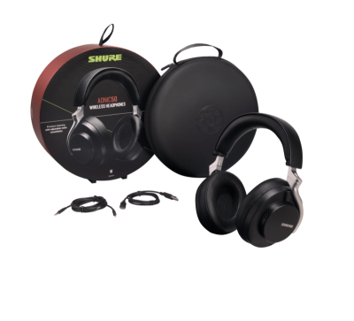 Shure Wireless Noise Cancelling Headphones in Black - SBH2350-BK