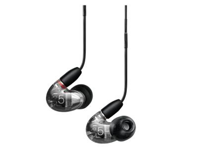 Shure  AONIC 5 Sound Isolating Earphones With Sound Isolating Technology In Clear - SE53BACL+UNI