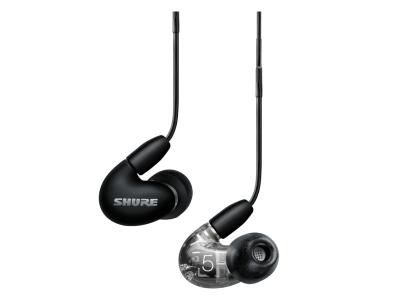 Shure AONIC 5 Sound Isolating Earphones With Sound Isolating Technology In Black - SE53BABK+UNI