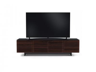 BDI Corridor 8173 Quad Wide TV Stand With Built-In Ventilation In Chocolate Stained Walnut - BDICORR8173CHOC