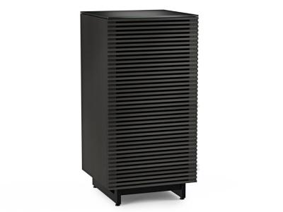 BDI Corridor 8172 AV Stereo Cabinet With Reversible Door In Charcoal Stained Ash - BDICORR8172CHAR