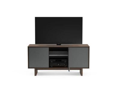 BDI Octave 8377 Modern Tv Stand in Toasted Walnut - BDIOCTA8377WN