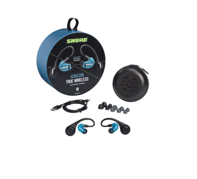 Shure AONIC 215 True Wireless Sound Isolating Earphones In Blue - SE215SPE-B-TW1