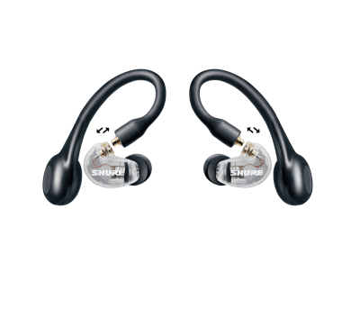 Shure AONIC 215 True Wireless Sound Isolating Earphones In Clear - SE215-CL-TW1