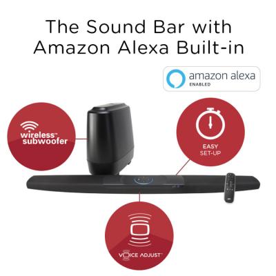 Polk Audio Home Theater Sound Bar System With Amazon Alexa Built-in - COMMAND Bar