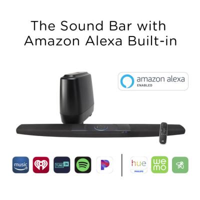 Polk Audio Home Theater Sound Bar System With Amazon Alexa Built-in - COMMAND Bar