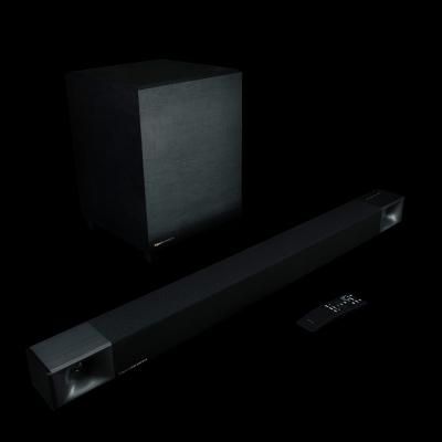 Klipsch Sound Bar and Wireless Subwoofer in Black - CINEMA400