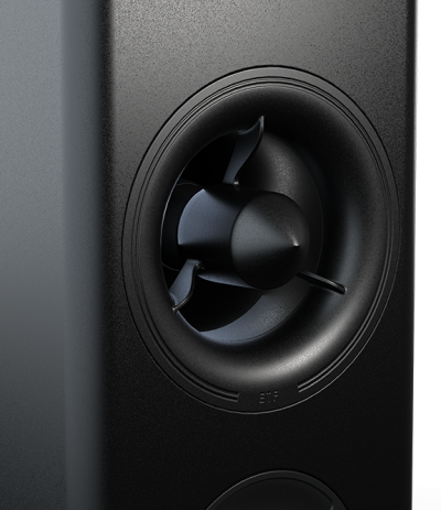Polk Audio Compact Floorstanding Loudspeaker in Black - R500 Black