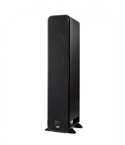 Polk Audio High-Resolution Floor-Standing Loudspeaker in Black - ES55 - Black