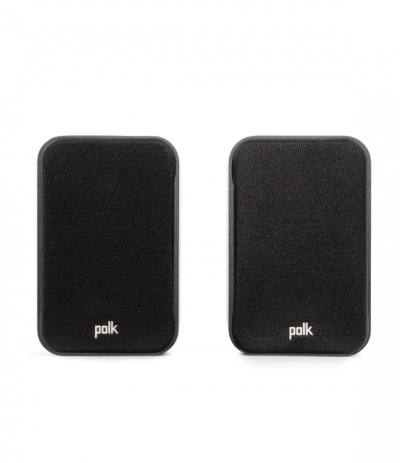 Polk Audio High-Resolution Surround Speakers for Hi-Fi Home Theater - ES10 - Black