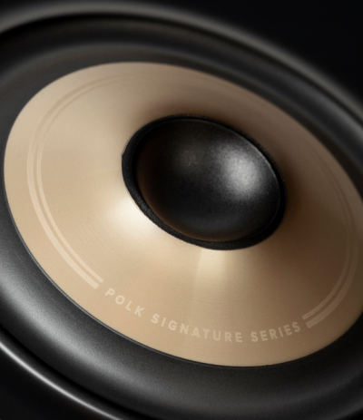 Polk Audio High-Resolution Surround Speakers for Hi-Fi Home Theater - ES10 - Black