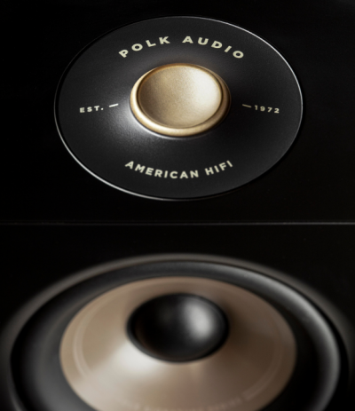 Polk Audio High-Resolution Surround Speakers for Hi-Fi Home Theater - ES10 - Black