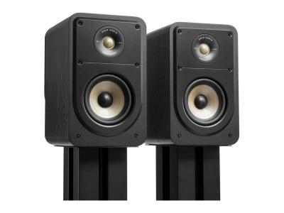 Polk Audio Compact High-Resolution Bookshelf LoudSpeakers in Black  - ES15 - Black