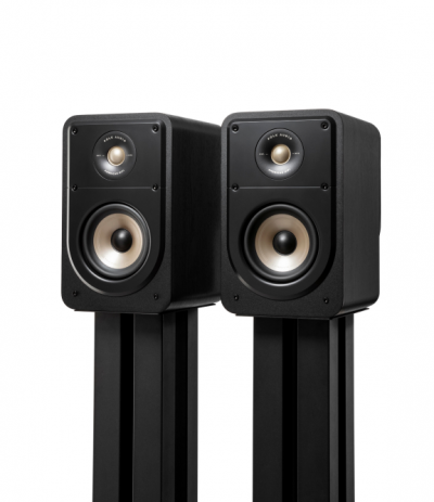 Polk Audio Compact High-Resolution Bookshelf LoudSpeakers in Black  - ES15 - Black