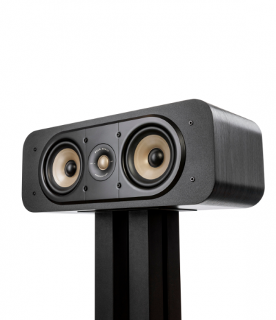 Polk Audio Center Channel Loudspeaker For High-Resolution Home Theater Sound - ES30 - Black