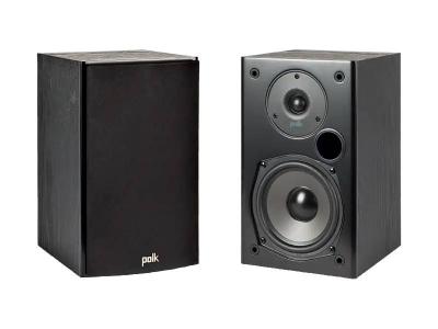 Polk Audio Bookshelf Speakers in Black - T15