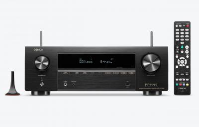 Denon 7.2 Channel 8K AV Receiver with 3D Audio, Voice Control and Built in Heos - AVR-X1700H