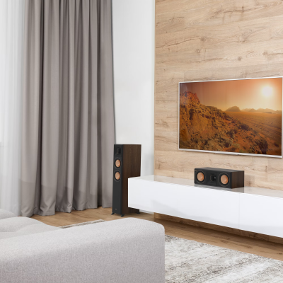 Klipsch Center Channel Speaker in Walnut - RP500CWII